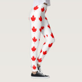 Kanada-Rotahorn-Blatt Leggings (Rechts)