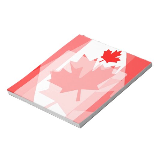 KANADA, roter Ahornleaf Notizblock (Rotiert)