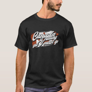 Kanada ruft an - lustiger Kanadier T-Shirt