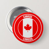 Kanada-RundEmblem Button (Vorne & Hinten)