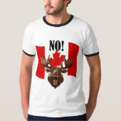Kanada sagt Nein T-Shirt (Vorderseite)