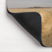 Kanada, Saskatchewan, Craik: Hayroll / Herbst Mousepad (Ecke)
