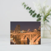 Kanada, Saskatchewan, Saskatoon: Broadway Postkarte (Stehend Vorderseite)