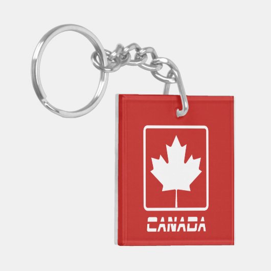 Kanada Schlüsselanhänger (Vorderseite links)