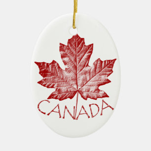 Kanada-Schmuckstück Personalisiertes Andenken Kana Keramikornament