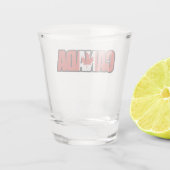 Kanada Schnapsglas (Rückseite)