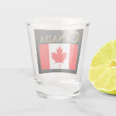 KANADA SCHNAPSGLAS (Rückseite)