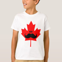 Kanada-Schnurrbart - ein Schnurrbart auf Rotahorn