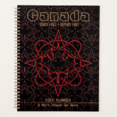 Kanada Seit 1867 8,5" x 11" Planer (Vorderseite)