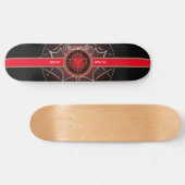 Kanada seit 1867 Airbrush Skateboard (Horizontal)