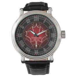 Kanada seit 1867 Airbrushed Watch Armbanduhr