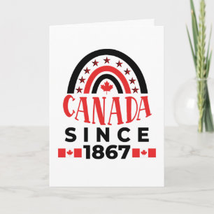 Kanada seit 1867 dankeskarte