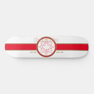 Kanada seit 1867 (Weiß) Skateboard