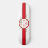 Kanada seit 1867 (Weiß) Skateboard (Vorderseite)