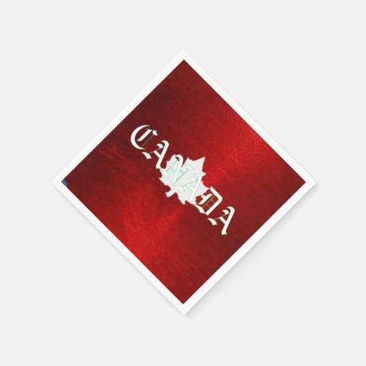 KANADA SERVIETTE (Ecke)