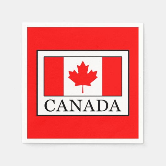 Kanada Serviette (Vorderseite)