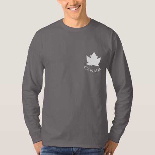 Kanada Shirt Kanada Souvenir Maple Leaf T - Shirt (Vorderseite)