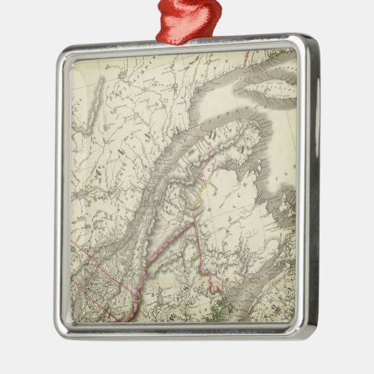 Kanada Silbernes Ornament (Links)