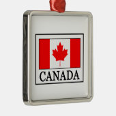 Kanada Silbernes Ornament (Rechts)