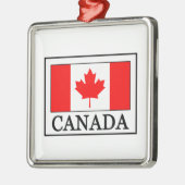 Kanada Silbernes Ornament (Links)