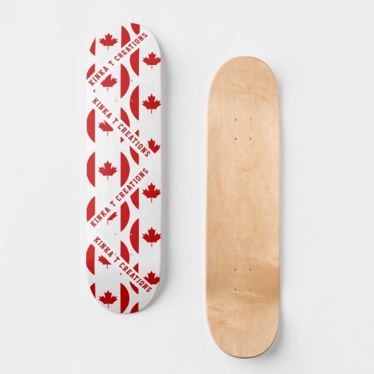 Kanada Skateboard (Vorderseite)