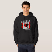 Kanada Ski Hoodie (Vorne ganz)