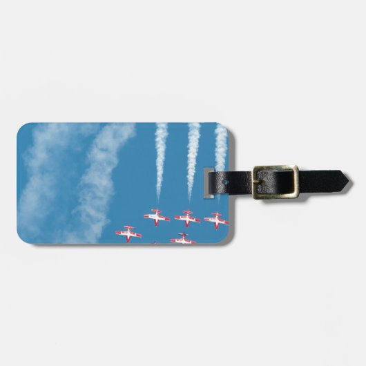 Kanada Snowbirds Gepäckanhänger (Vorderseite horizontal)