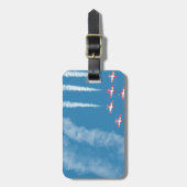 Kanada Snowbirds Gepäckanhänger (Vorderseite vertikal)