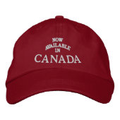 Kanada Souvenir Baseball Cap bestickt Cap / Hat Bestickte Kappe (Vorderseite)