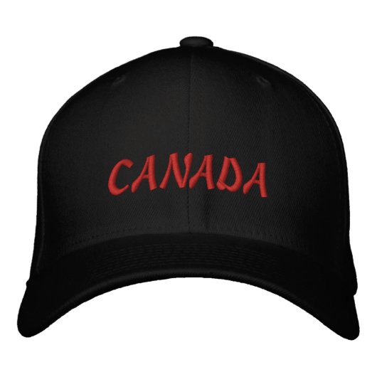 Kanada Souvenir Baseball Cap bestickt Cap / Hat Bestickte Kappe (Vorderseite)
