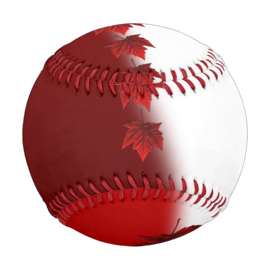 Kanada Souvenir Baseballs Canada Maple Leaf (Rückseite)