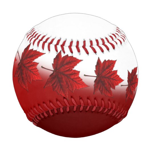 Kanada Souvenir Baseballs Canada Maple Leaf (Vorderseite)