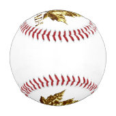 Kanada Souvenir Baseballs Gold Medaille (Rückseite)