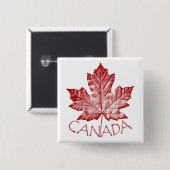 Kanada-Souvenir-Button Coole Kanada-Buttons Gesche Button (Vorne & Hinten)