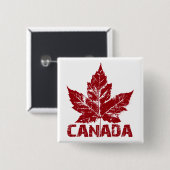 Kanada-Souvenir-Button Coole Kanada-Buttons Gesche Button (Vorne & Hinten)