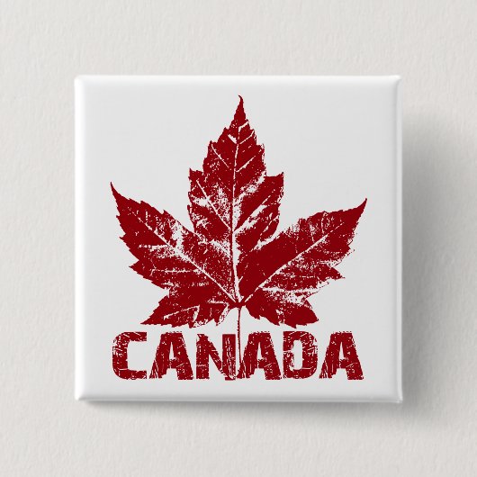 Kanada-Souvenir-Button Coole Kanada-Buttons Gesche Button (Vorderseite)