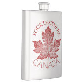 Kanada-Souvenir-Flasche Benutzerdefinierte Kanada- Flachmann (Rechts)