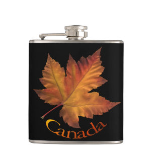 Kanada-Souvenir-Flasche Herbst Kanada-Trinkflasche Flachmann