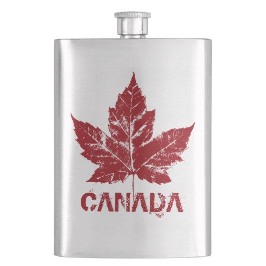 Kanada Souvenir Flask Custom Canada Drink Flask Flachmann (Vorderseite)