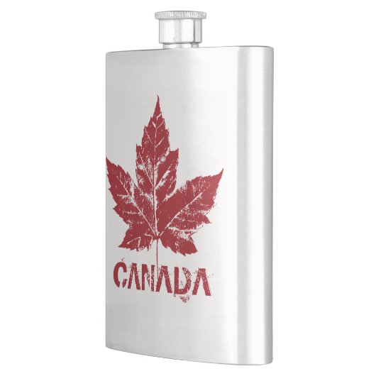Kanada Souvenir Flask Custom Canada Drink Flask Flachmann (Links)