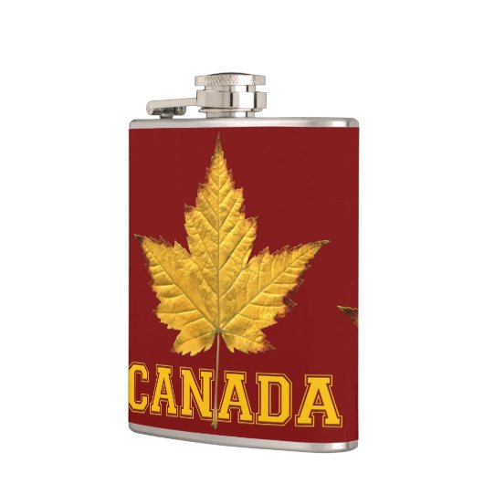 Kanada Souvenir Flask Custom Canada Drink Flask Flachmann (Links)