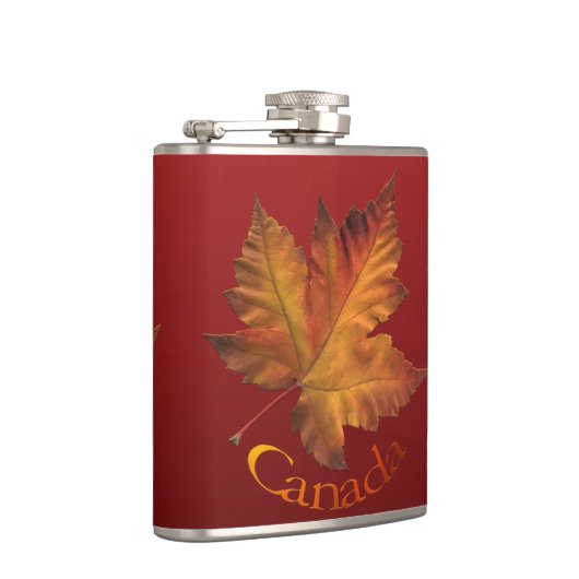 Kanada Souvenir Flask Herbst Kanada Drink Flask Flachmann (Rechts)