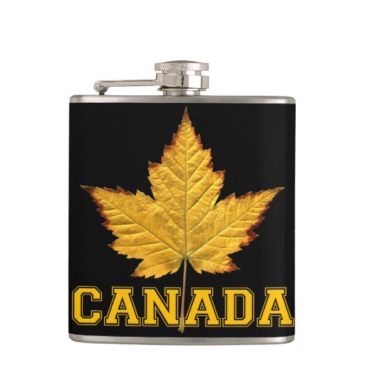 Kanada Souvenir Flask Varsity Canada Drink Flask Flachmann (Vorderseite)