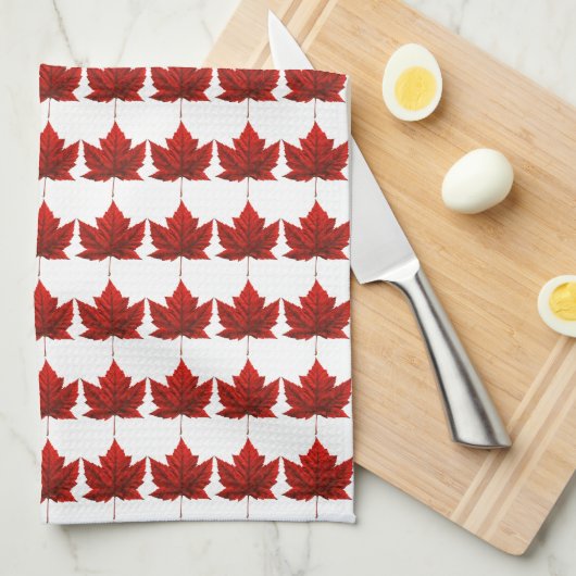 Kanada Souvenir Handtuch Canada Maple Leaf Tee Han (Viertel Falte)