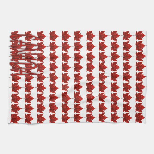 Kanada Souvenir Handtuch Canada Maple Leaf Tee Han (Horizontal)