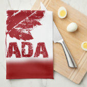 Kanada Souvenir Handtuch Canadian Tea Handtuch Dek (Viertel Falte)