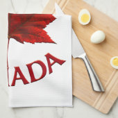 Kanada Souvenir Handtuch Canadian Tea Handtuchdeko (Viertel Falte)