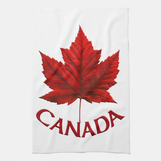 Kanada Souvenir Handtuch Canadian Tea Handtuchdeko (Vertikal)