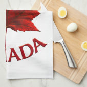Kanada Souvenir Handtuch Canadian Tea Handtuchdeko (Viertel Falte)