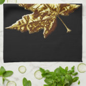 Kanada Souvenir Handtuch Gold Kanada Handtuch (Gefaltet)